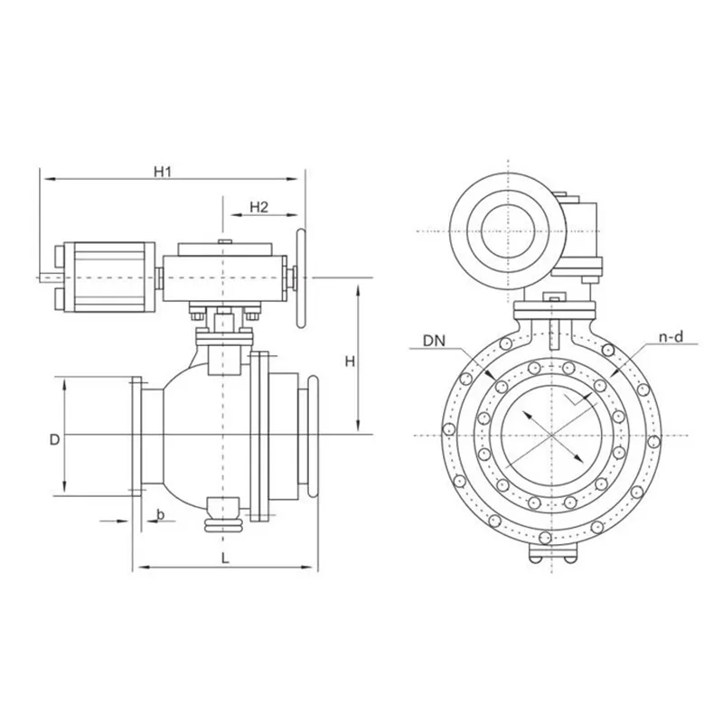 Шаровой кран для выгрузки пыли (2)
